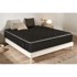  MOONIA Tvrd madrac od pjene, 160x200 cm, Air Black