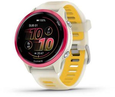 GARMIN Pametni sat Forerunner 570, 42 mm, Bone/Raspberry/Mango