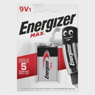 ENERGIZER Baterija Max 426660, 9V, 6LR61, 1 kom, ECO pakiranje