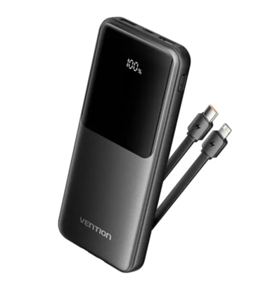 VENTION Powerbank VEN-FHOB0, 10000mAh, 22.5W, crni