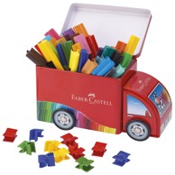 FABER-CASTELL Flomaster 155533 školski connector metalna kutija