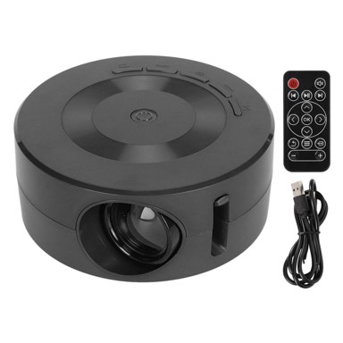 VYZIO Mini LED projektor CASTLITE s Bluetooth zvučnikom, kristalna slika, prijenosni, univerzalna povezivost