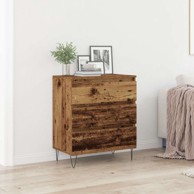 Sideboard s ladicama, 60x35x70 cm, inženjersko drvo, stari