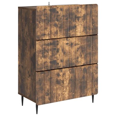 Ormar s ladicama, dimenzije 66 x 34,5 x 92 cm, dimljeni hrast