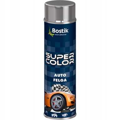 BOSTIK Akrilna boja u spreju Auto Felt Paint 500 ml, srebrna