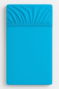 MY SWEET BABY Pamučna plahta za krevetić, 120x60 cm, tirkizna