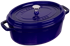 STAUB Oval Cocotte, 29 cm, lijevano željezo, tamno plava