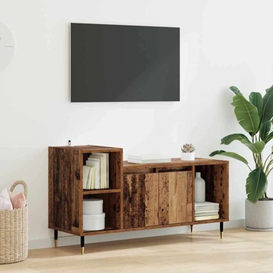 TV ormar, 100 x 35 x 55 cm, konstruirano drvo, staro drvo