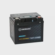 ENERBLOCK Baterija LiFePO4 12V 50Ah 640Wh, BMS Bluetooth