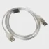 LANBERG USB kabel CA-USBE-12CC-0018-TR, USB 2.0, USB A, proziran, 1.8m