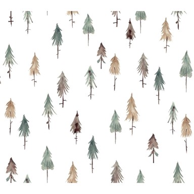 LILIPINSO Dječja tapeta Pine Woods 10m x 50 cm