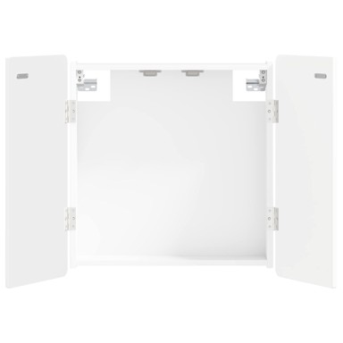 Kabinet za mete ZWOLLE, bijela, 52,5 x 10,5 x 57,5 cm