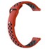 B-STRAP Silicone Sport remen za Garmin Vivoactive 5, red/black