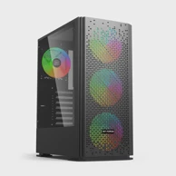 BIT FORCE Stolno računalo GAMER PC R74060, Ryzen 7 5700XD3, 32 GB DDR4, 1 TB SSD, NVIDIA GeForce RTX 4060, Windows 11 Pro