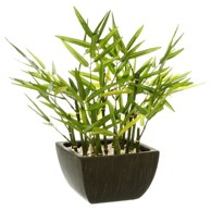 ATMOSPHERA Umjetno cvijeće u tegli Bambus 35 cm, crna