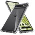TECHSUIT Prozirna maskica otporna na udarce Shockproof Clear Silicone za Google Pixel 6 Pro