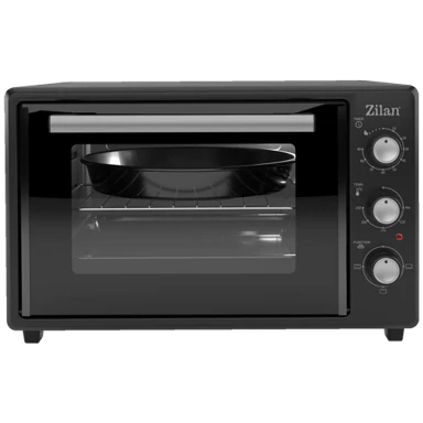ZILAN Pećnica mini ZLN5323 Gusto, s grilom, zapremina 35 l, 1800 W, crna