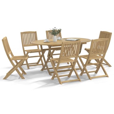Sklopive vrtne stolice 6 kom 48,5x57x90 cm od drva bagrema