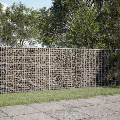 Gabion s žicom debljine 3,5 mm i mrežom 5x5 cm 200x100x100 cm