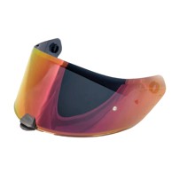 PREMIER Vizir za kacigu devil/hyper red chromed