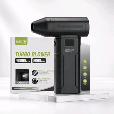 GREEN LYCA Mini puhalica Turbo, bežična, 90000 RPM