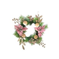 Božićni ukras vijenac za 4 svijeće