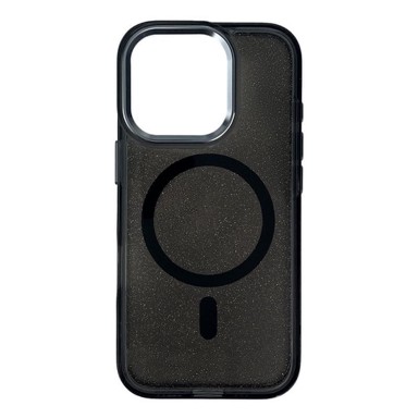 MG Maskica za iPhone 16 Pro, Glitter Magsafe, crna