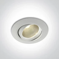 ONE LIGHT Ugradbena led svjetiljka cob 12w cct 700ma ip20 bijela dm11112/w/v