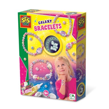 Glow in the dark galactic narukvica