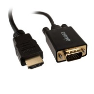 AKASA HDMI na VGA adapter kabel, AK-CBHD26-20BK
