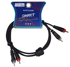 ONE Audio kabel 2 × RCA muški – 2 × RCA muški SACC130L1, 1 m