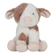 LITTLE DUTCH Plišana igračka Cuddle cow 17 cm, bijela  