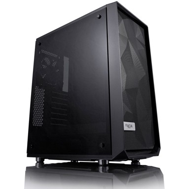 FRACTAL DESIGN Kućište Meshify C, crno, Midi, prozor