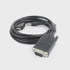 GEMBIRD HDMI/VGA adapter kabel, 3m, HDMI + 3.5mm na VGA (D-Sub), crni