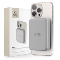 TECH-PROTECT MagSafe Powerbank PB11, 10. 000 mAh, 15W, titanium