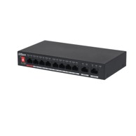 DAHUA Switch PFS3010-8ET-96-V2, 8-Port, Fast Ethernet, PoE