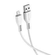 JELLICO Podatkovni kabel za punjenje KDS-32 micro USB 2 m 3,1A, bijeli