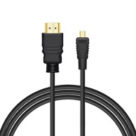 SAVIO HDMI kabel CL-39 HDMI Type A - HDMI Type D (Micro) 1 m, crni
