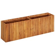 Vrtna posuda za sadnju, 150 x 30 x 50 cm, masivno bagremovo drvo