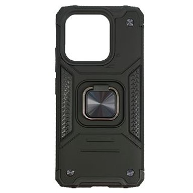 MAXMOBILE Maska Anti-Shock With Ring II za Xiaomi Redmi 12, crna
