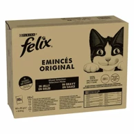 FELIX Hrana za mačke Fantastic s mesom i ribom, 80 × 85 g