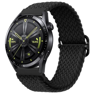 B-STRAP Elastic Nylon remen za Garmin Vivoactive 3, black