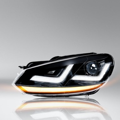 OSRAM LEDriving Xenarc farovi za Golf VI, Black edition LEDHL102-BK-LH