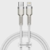 BASEUS Kabel USB-C na Lightning Cafule, bijeli, 1m, Power Delivery, 20W