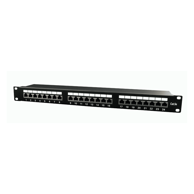 CABLEXPERT Patch panel CAT5E 24-portni 1U