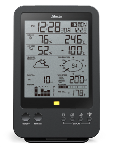 ALECTO WS-4700 profesionalna meteorološka stanica s bežičnim senzorom