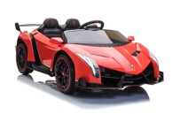 Licencirani auto na akumulator Lamborghini Veneno 4x4, dvosjed, crveni