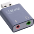 INLINE Audio pretvarač, sivi