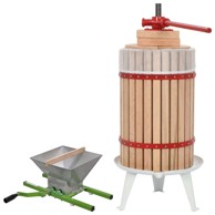 Set preše i drobilice za voće i vino 2-dijelni drobilica 24 l + 7 l