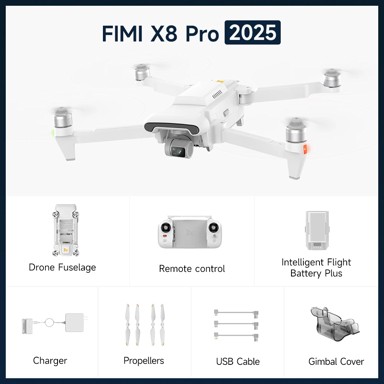 FIMI X8 Pro 2025 kamera dron X8Pro2025 EU